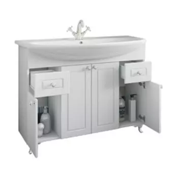 Тумба «Софи 100», с раковиной «Элеганс 105»