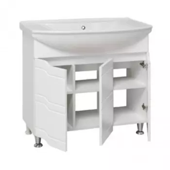 Тумба "Стиль 75" с раковиной "Стиль 75"