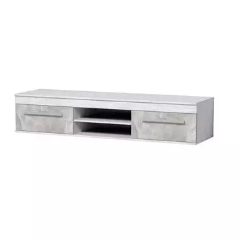 Тумба ТВ «Леон 3», 1680 469 398 мм, цвет ясень анкор светлый / ателье светлый