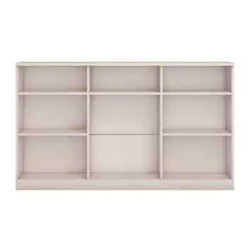 Тумба ТВА «Босфор», 1532468892 мм, 3 ящика, 3 двери, ясень анкор светлый / глиняный серый