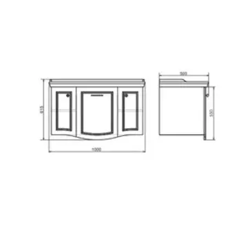 Тумба-умывальник COMFORTY «Палини-100», белый глянец с раковиной 50110