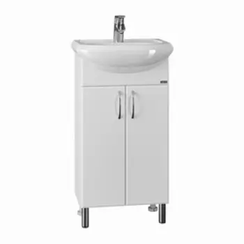 Тумба "Уют-45" с раковиной "Уют 45"