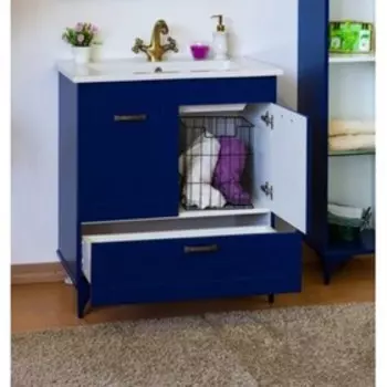 Тумба Ванесса 105/2 (И) напольная c раковиной Оскар 105