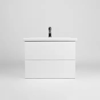 Тумба VIANT «София» 2 ящика, подвесная, 425х655х500 мм, с раковиной COMO 70