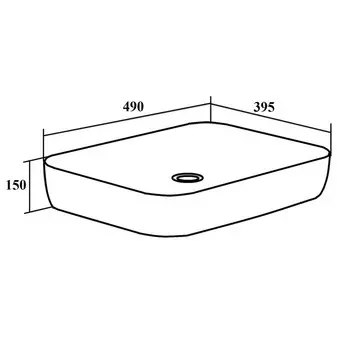 Тумба "Вудлайн 85" подвесная, крафтовый дуб с раковиной "CUATRO" 49 х 39, 45 х 85 х 55 см