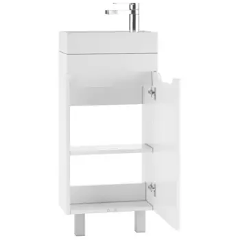 Тумба Айсберг Мечта с раковиной Енисей 40, без ящика