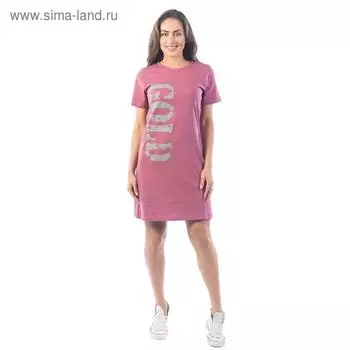 Туника Gold, размер 52, цвет малиновый