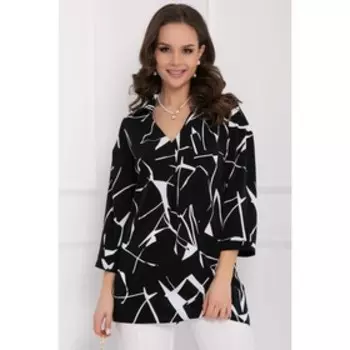 Туника «Танелли блэк вайт», размер 52