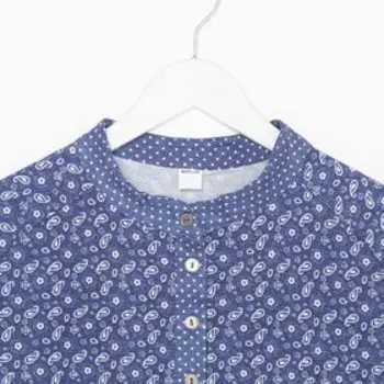 Туника женская, цвет синий, размер 46