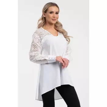 Туника женская, размер 42, цвет белый