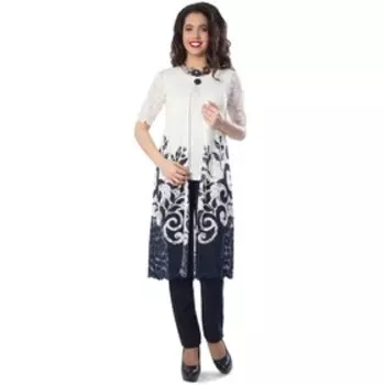 Туника женская, размер 44, цвет белый