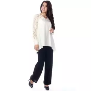 Туника женская, размер 44, цвет молочный