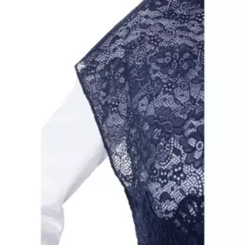 Туника женская, размер 50, цвет синий