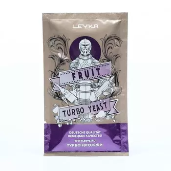 Турбо дрожжи LEYKA FRUIT, 68 г
