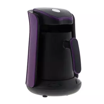 Турка электрическая Luazon LTE-602, 600 Вт, 300 мл, автоотключение, сиреневая