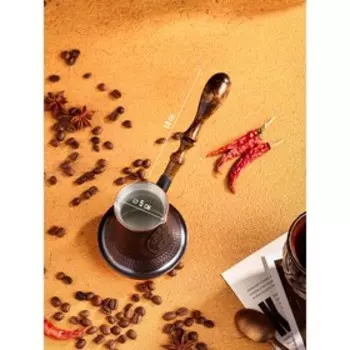 Турка для кофе "Армянская джезва", с песком, медная, средняя, 200 мл