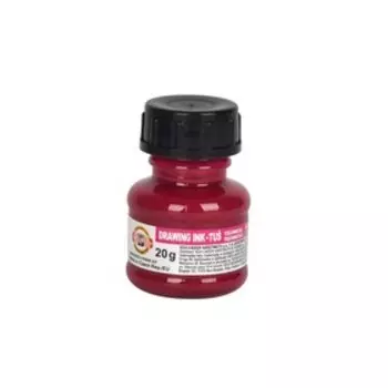 Тушь для письма и рисования 20 мл, Koh-I-Noor 1417/05, пурпурная