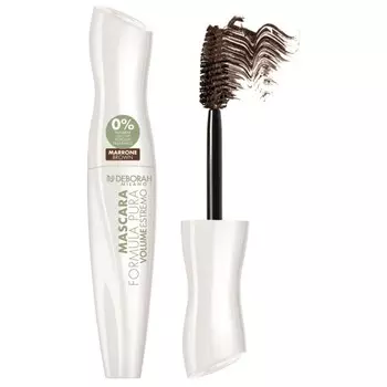 Тушь для ресниц Deborah Milano Formula Pura Mascara, тон коричневый, 12 мл
