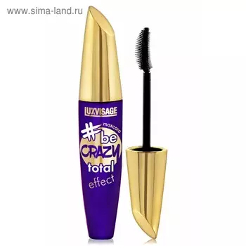 Тушь для ресниц Luxvisage be Crazy Total effect безупречное разделение и удлинение