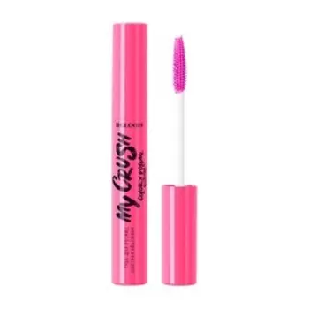 Тушь для ресниц Relouis My Crush, цветная объёмная, тон Punky Peony ярко-розовый, 10 г