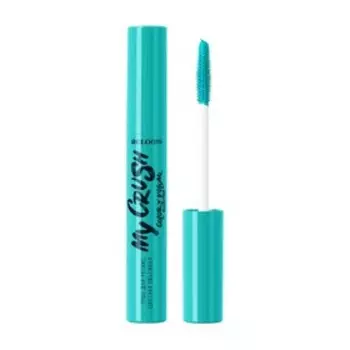 Тушь для ресниц Relouis My Crush, цветная объёмная, тон Teal Storm ярко-бирюзовый, 10 г