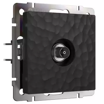 ТВ-розетка оконечная W1283008, черная