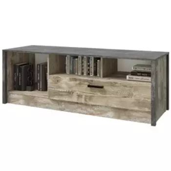 ТВ-тумба «Амели», 1500 492 520 мм, цвет дуб юкон / тёмный бетон