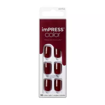 Твердый лак Kiss imPRESS Manicure Color KIMC014C «Пряная корица», длина короткая