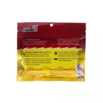 Твистер Helios Credo Orange, 8.5 см, 7 шт. (HS-11-024)