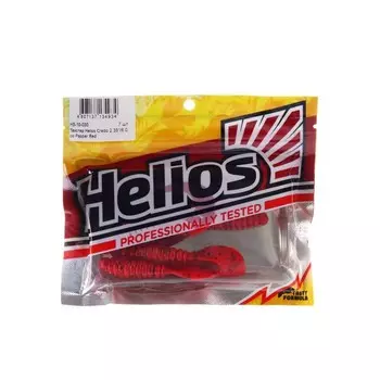 Твистер Helios Credo Pepper Red, 6 см, 7 шт. (HS-10-030)