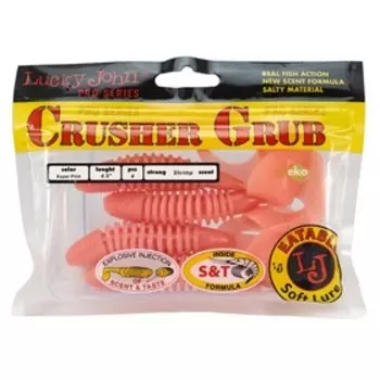 Твистеры съедобные искусственные LJ Pro Series CRUSHER GRUB 4,5in (11,40)/F05 4шт.