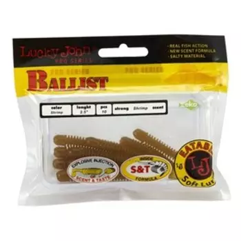 Твистеры съедобные LJ Pro Series BALLIST 2.5in (06.30)/S18 10шт.