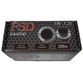 Твитеры FSD audio STANDART TW-T 25 Neo, 200 Вт, набор 2 шт