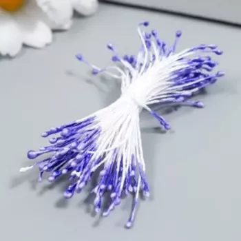 Тычинки "К" 2-х сторонние с головкой "свечка" d 1,5 мм, 75-100 нит, сиреневый
