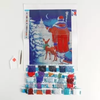 УЦЕНКА Алмазная мозаика «Время чудес» 30х40 см