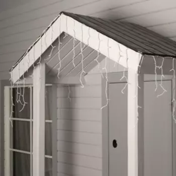 УЦЕНКА БАХРОМА ECO. IP44, Ш:4м, В:0.6м, Н.Б. LED-180-220V, 8 режимов, МУЛЬТИ