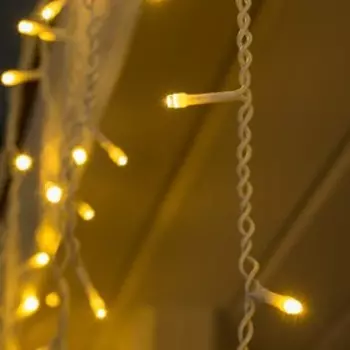 УЦЕНКА БАХРОМА уличная, УМС, Ш:3м, В:0.6м, Н.Б. 3W LED-160-220V, Т/БЕЛЫЙ