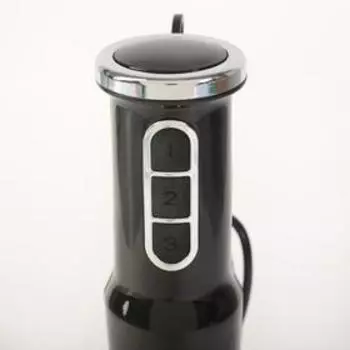 УЦЕНКА Блендер LuazON LBR-02, погружной, 650 Вт, 0.3/0.6 л, 3 скорости, чёрный