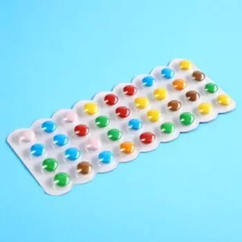 УЦЕНКА Драже шоколадное, в блистере, 20 г. х 3 шт.