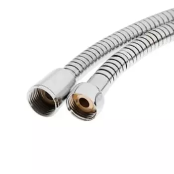 УЦЕНКА Душевой шланг Accoona A383-20, 200 см, растягивающийся, хром