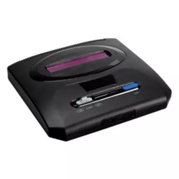 УЦЕНКА Игровая приставка LuazON Game-2, 16 бит, в комплекте два джойстика, 70 игр, чёрная