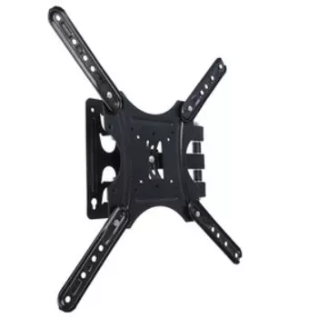 УЦЕНКА Кронштейн LuazON, для ТВ, наклонный, поворотный, от стены 80-550мм, 14-55"