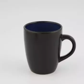 УЦЕНКА Кружка Доляна «Глянец», 380 мл, цвет синий