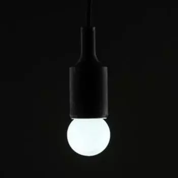 УЦЕНКА Лампа светодиодная декоративная Luazon Lighting, G45, Е27, 1,5 Вт, для белт-лайта, белый