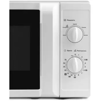 УЦЕНКА Микроволновая печь BQ MWO-20030WS, 700 Вт, 20 л, белая