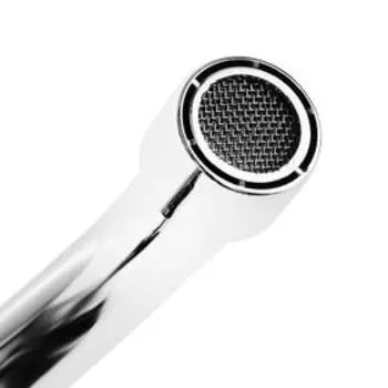 УЦЕНКА Моносмеситель Accoona A4786-1, с гайкой, силумин, хром