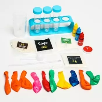 УЦЕНКА Набор для опытов Фиксики "Фиксиопыты Большой набор", 12 опытов, друзья