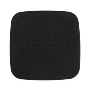 УЦЕНКА Набор душевых леек для стационарных смесителей ZEIN, квадратной формы, пластик, цвет черный