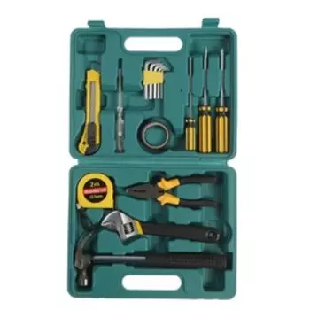 УЦЕНКА Набор инструментов в кейсе ЛОМ, универсальный, 15 предметов