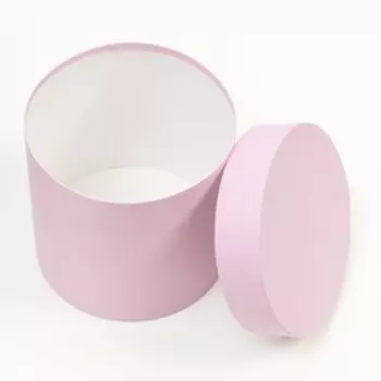 УЦЕНКА Набор коробок круглых коробок 5 в 1 "Коралл",23*23*23-13,5*13,5*13,5 см